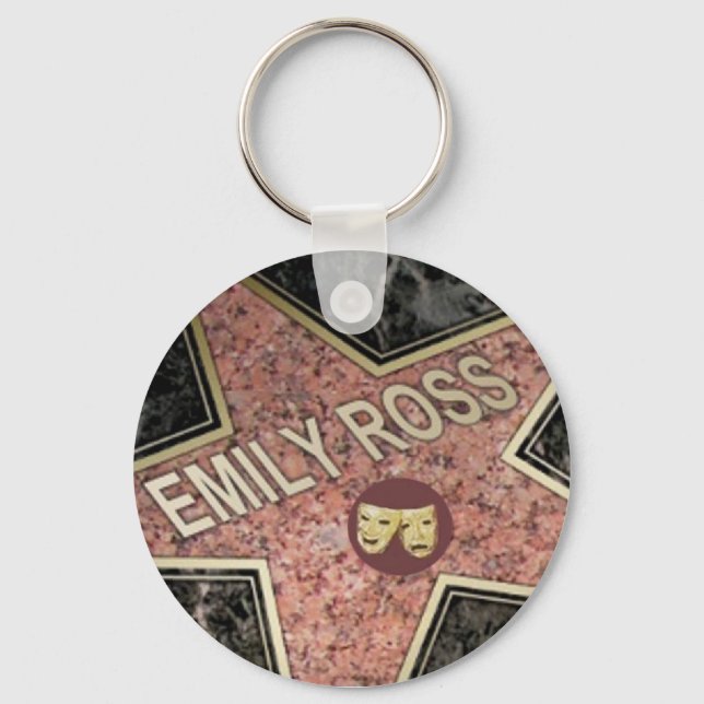Emilys Star Schlüsselanhänger (Vorderseite)