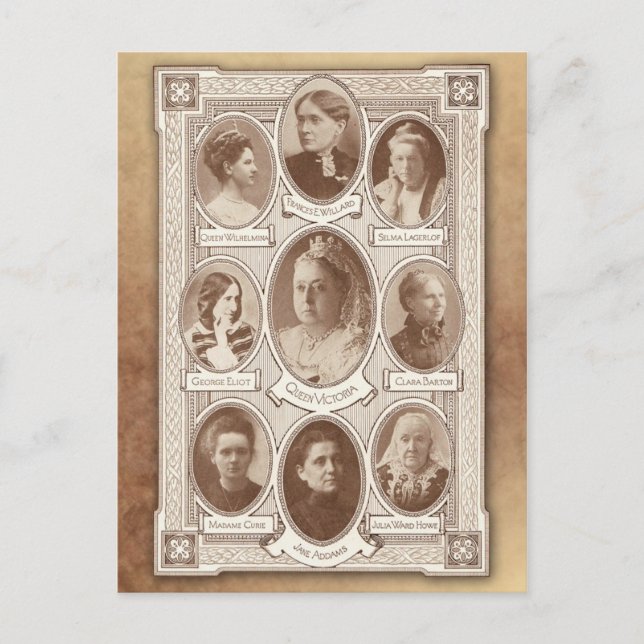 Eminent Women Postkarte (Vorderseite)