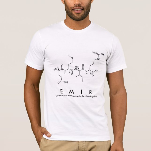 Emir peptidname Shirt (Vorderseite)