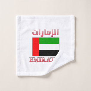 Emirates Drapeau des Émirats Arabes Unis et anglai