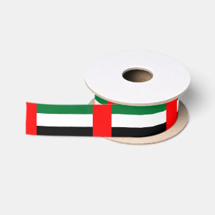 Emirati Flaggenband Satinband