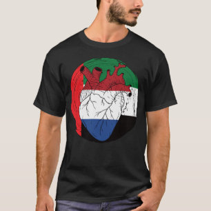 Emirati Vereinigte Arabische Emirate Niederlande T-Shirt