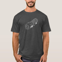 Emission D4V2 Dunkler grauer T - Shirt