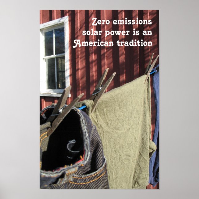 Emissionen sind eine amerikanische Tradition Poster (Vorne)