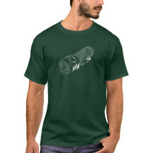 Emissions-D4V2-grüner T - Shirt