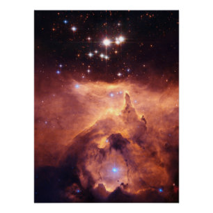 Emissions-Hummer-Nebel-Kern von NGC 6357, ZGOS Poster