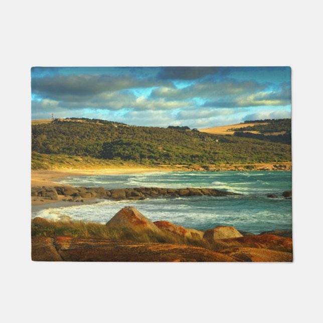 Emita Strand| Flinders-Insel, Tasmanien Fußmatte (Vorderseite)