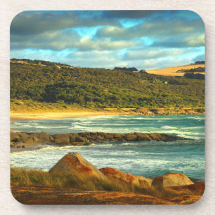 Emita Strand  Flinders-Insel, Tasmanien Untersetzer