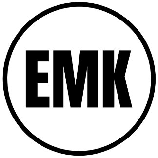 EMK - Autocollant rond classique Emmonak