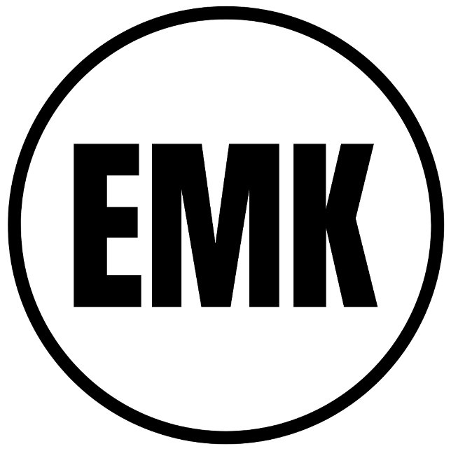 EMK - Autocollant rond classique Emmonak (Créateur téléchargé)