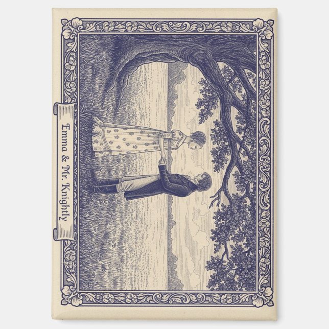 Emma and Mr. Knightley scene Magnet (Vorderseite)