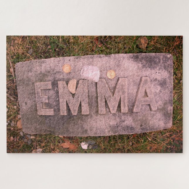 Emma Borden Grave Marker, Fall River, MA (Horizontal)