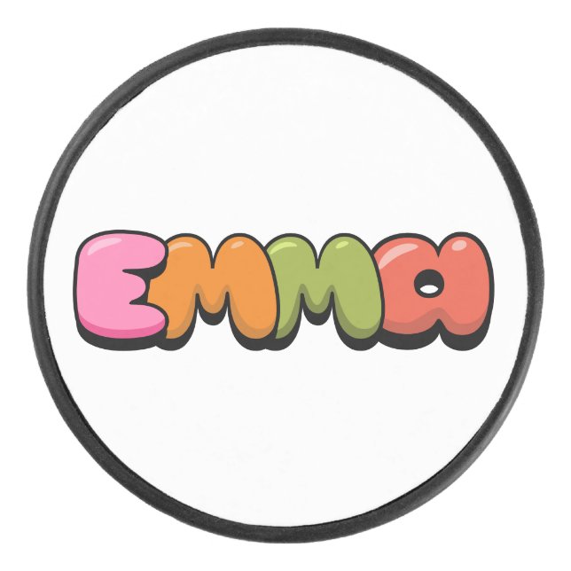 Emma Eishockey Puck (Vorderseite)