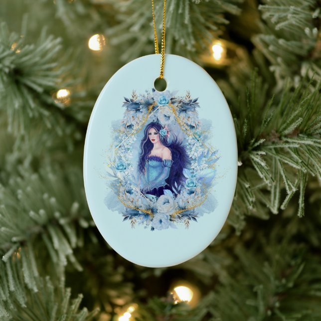 Emma Engel mit Blume Ornament (Baum)