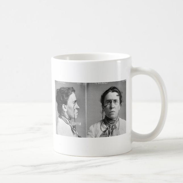 Emma Goldman - Anarchist, 1911 Kaffeetasse (Rechts)