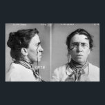 Emma Goldman - Anarchistin, 1911 Poster<br><div class="desc">Alte Fotos von Emma Goldman - Anarchistin,  bekannt für ihren politischen Aktivismus,  Schreiben und Reden.</div>