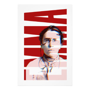 EMMA Goldman, Feministische anarchistische Fraueng Fotodruck