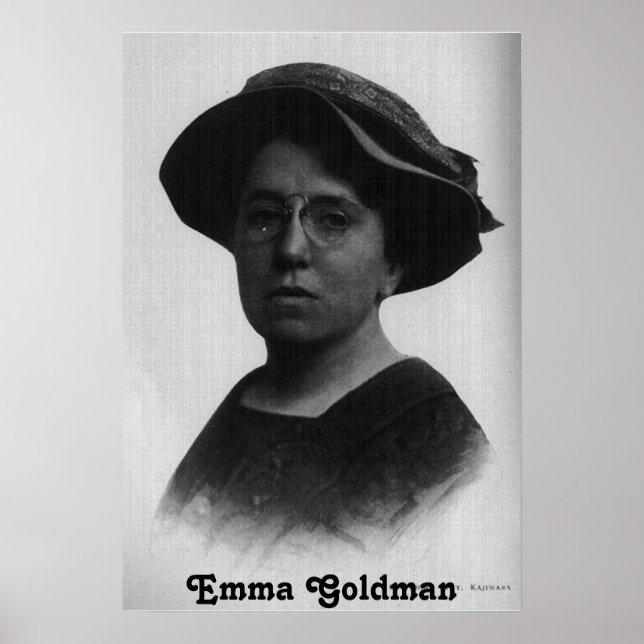 Emma Goldman Poster (Vorne)