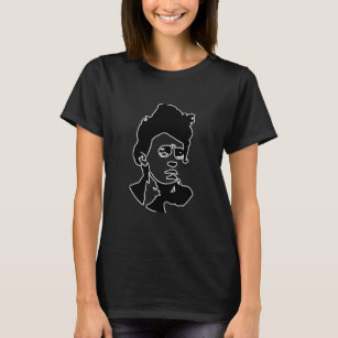 Emma Goldman Silhouette Anarchist T-Shirt