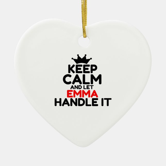 EMMA KERAMIK ORNAMENT (Vorne)