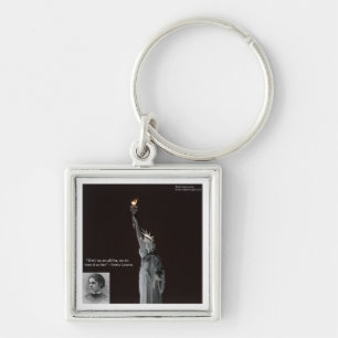 Emma Lazarus & Statue of Liberty Gifts & Cards Schlüsselanhänger