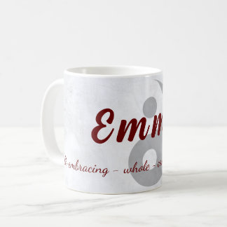 {Emma} Name bedeutet Tasse