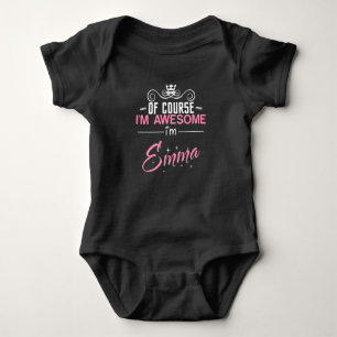 Emma Of Natürlich bin ich Phantastisch Emma Baby Strampler