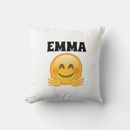 Emma- Personalisiertes Emoji-Wurfkissen  Kissen