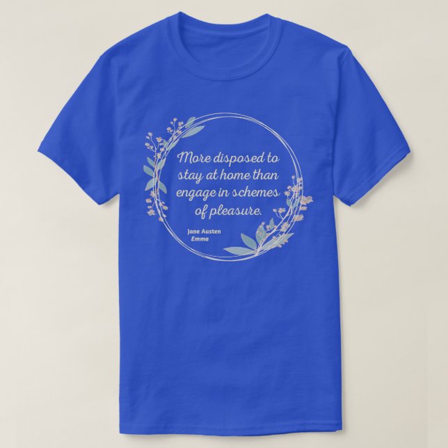 Emma Quote IV Niedlich Style T-Shirt (Design vorne)