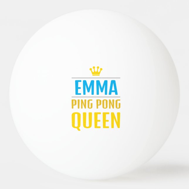 Emma Tischtennisball (Vorderseite)