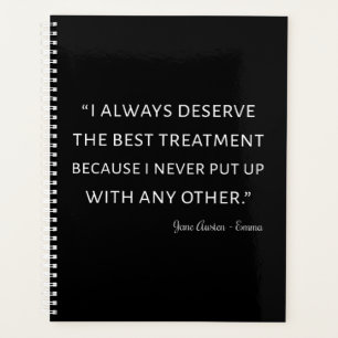 Emma von Jane Austen Quote II Planer