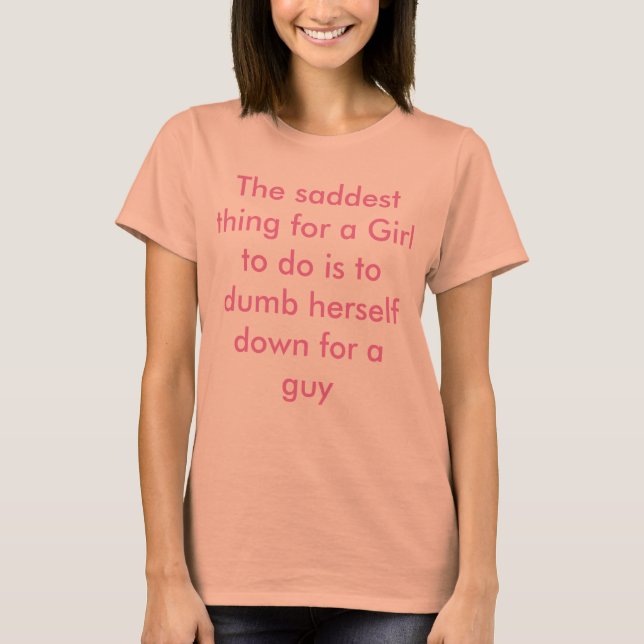 Emma Watson Zitat Croppe T-Shirt (Vorderseite)