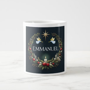Emmanuel Christmas Engel Jumbo-Tasse