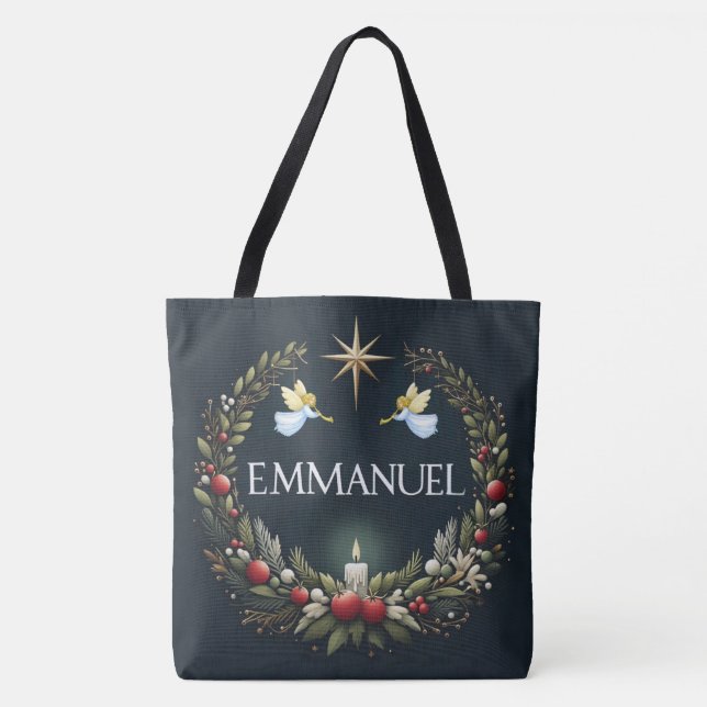 Emmanuel Christmas Engel Tasche (Vorderseite)