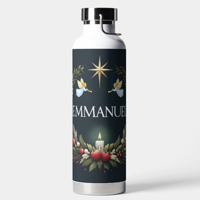 Emmanuel Christmas Engel Trinkflasche (links)