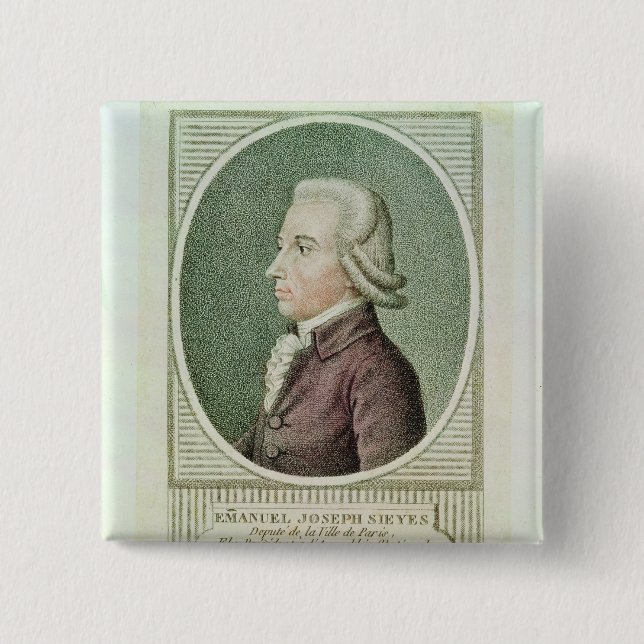 Emmanuel Joseph Sieyes Button (Vorderseite)
