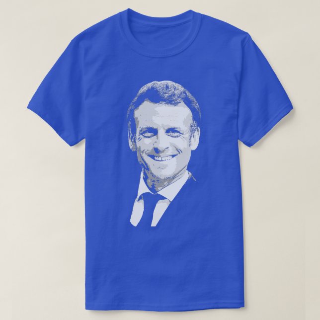 Emmanuel Macron T-Shirt (Design vorne)
