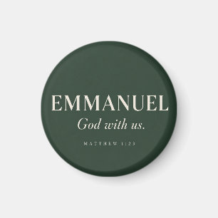 EMMANUEL   Matthäus 1:23   Weihnachten  Magnet
