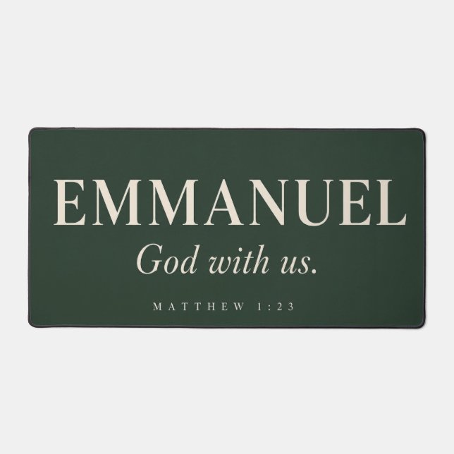 EMMANUEL | Matthieu 1:23 | Noël (Recto)