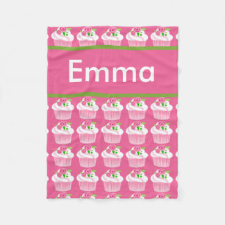 Emmas personalisierte Kuchen-Decke Fleecedecke