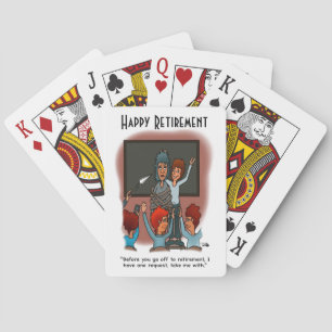 Emmenez-moi avec les cartes à jouer