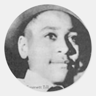 Emmett Till Runder Aufkleber
