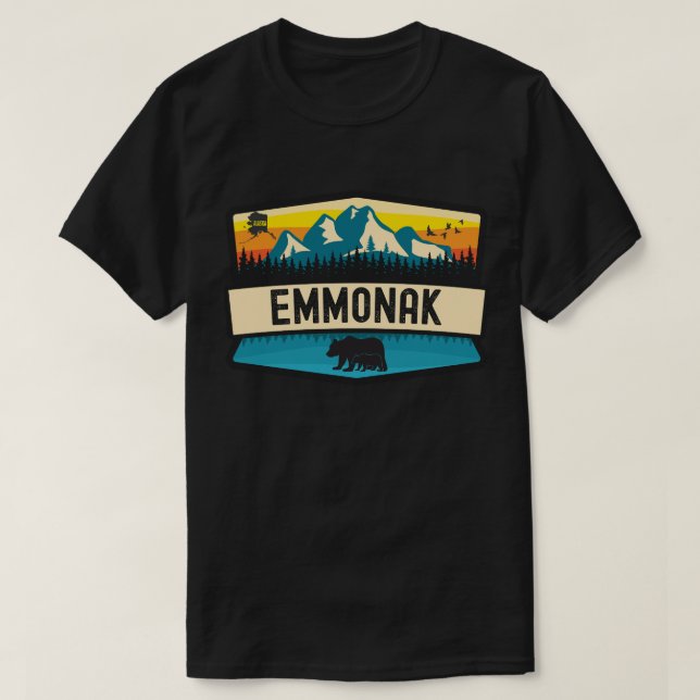 Emmonak, Alaska T-Shirt (Design vorne)