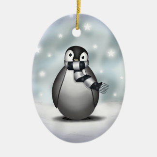 Emmy der Kaiser-Pinguin - Verzierung Keramikornament