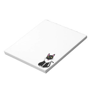 Emmy die Smokings-Katze Notizblock