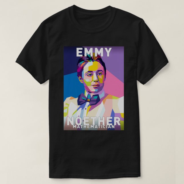 Emmy noether T-Shirt (Design vorne)
