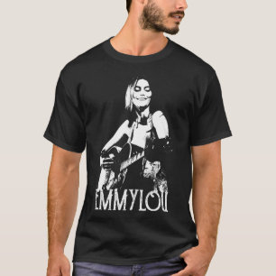 Emmylou White Stencil T-Shirt