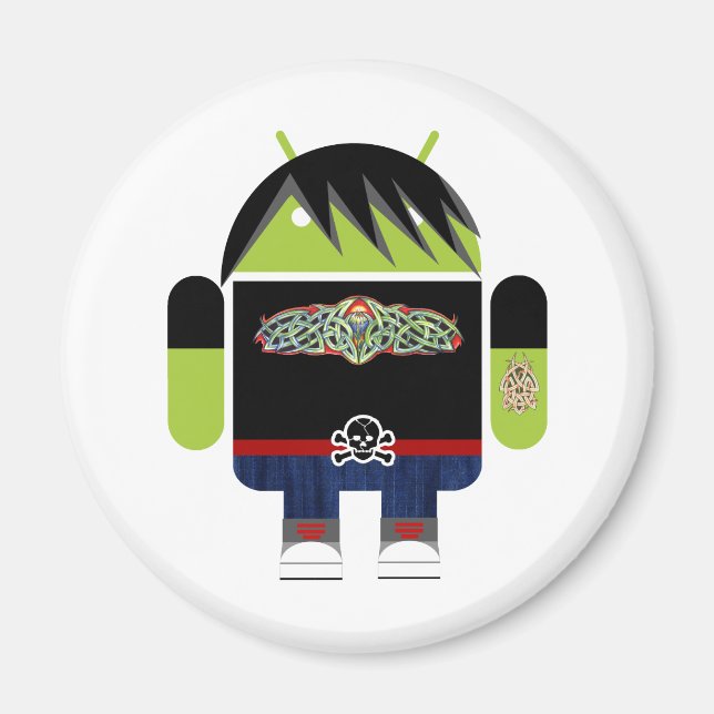 Emo Andy the Android Magnet (Vorne)