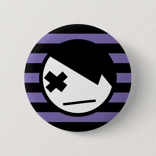 emo auf Streifen 1 Button (Vorderseite)