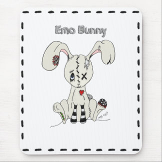 Emo Bunny Mousepad